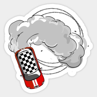 Drifting Mini Sticker